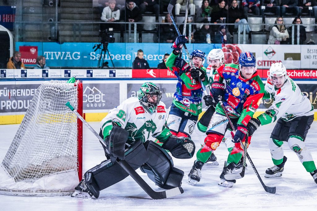 Innsbruck, Austria, TIWAG Arena, 08.12.2023, Icehockey, win2day ICE Hockey League (ICE), HC TIWAG Innsbruck vs. HK SŽ Olimpija. Photo: HCI/Georgios Papaconstantis