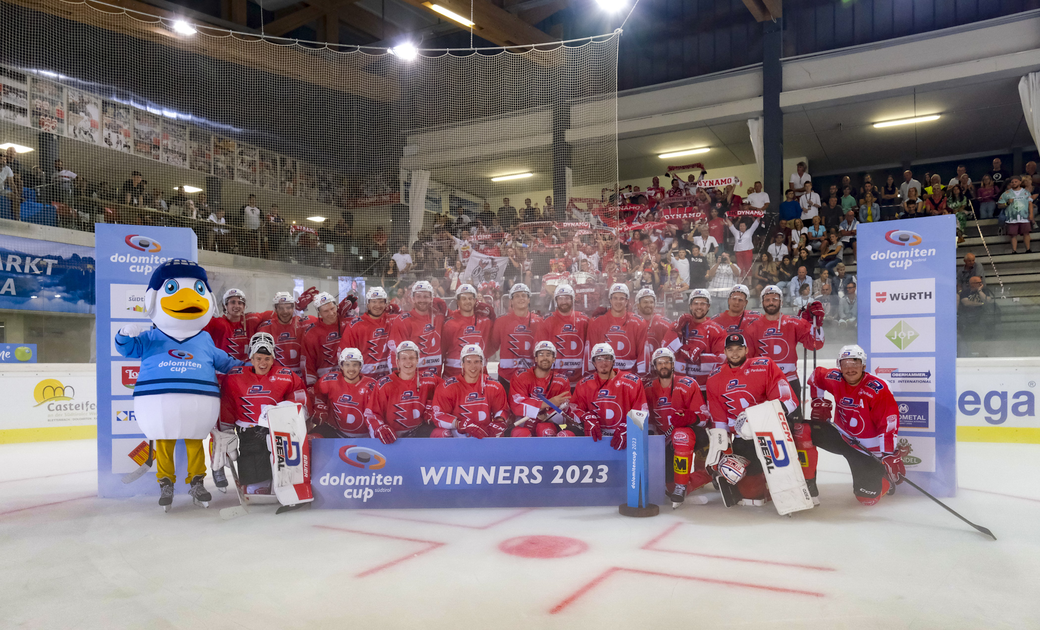 Dynamo Pardubice Winner Dolomitencup 2023 Credit Max Pattis